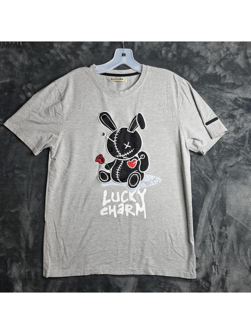 Bkys Authentic Mens Adults Lucky Charm Crewneck T-Shirt S